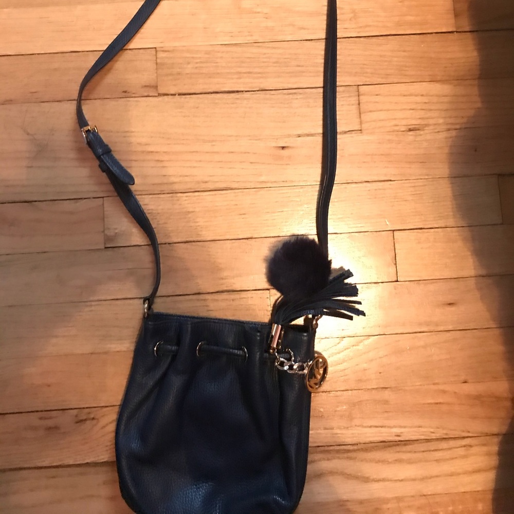 Blue Michael Kors crossbody